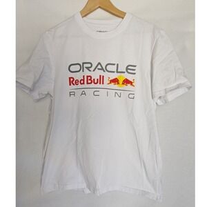 Castore Oracle Red Bull Racing F1 Team Graphic T-Shirt White Mens Large L